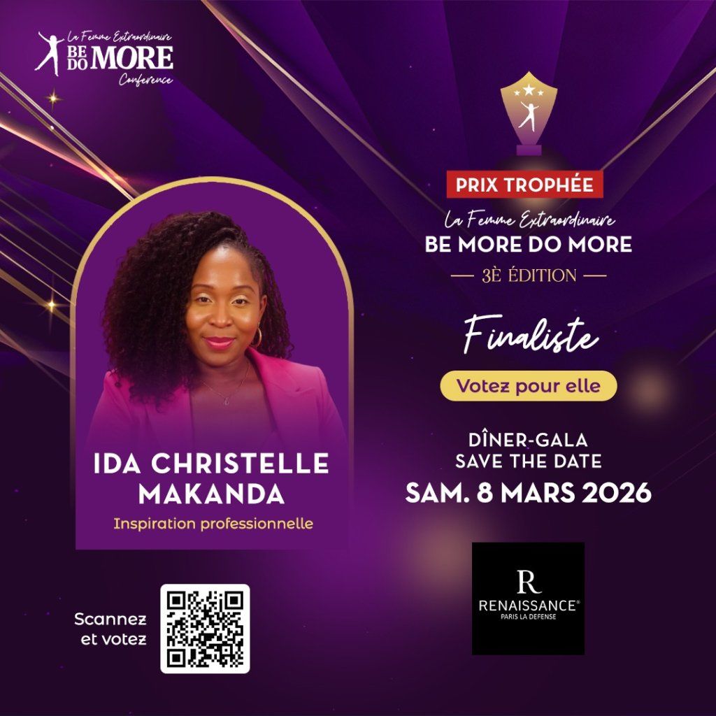 Finaliste du Trophée de la Femme Extraordinaire – BE MORE DO MORE ! 